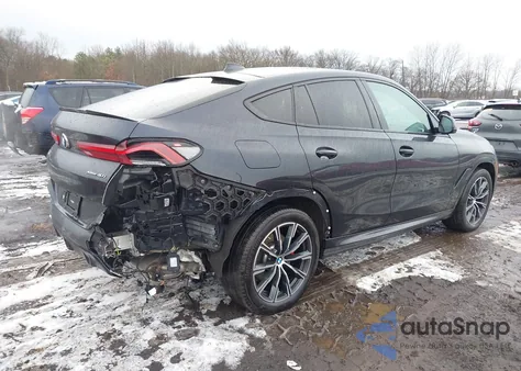 2023 BMW X6 xDrive40I из США, поврежденный, VIN 5UXCY6C02P9P49293